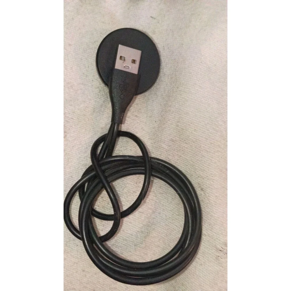 Magnetic Wireless Charger Dock Samsung Galaxy Watch Active Active2,3 USB Black